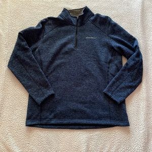 Eddie Bauer quarter zip sweater